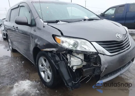 2011 Toyota Sienna Le V6 из США, поврежденный, VIN 5TDKK3DC7BS060656